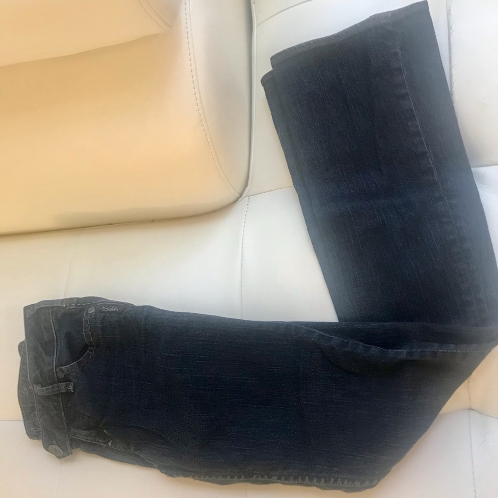 Silver Tuesday Low-Rise Bootcut Jeans, Size 0 - Picture 5 of 6
